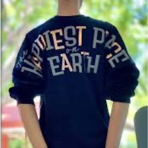 Disney Disneyland 65th Anniversary Happiest Place On Earth Spirit Jersey Sz XS - Picture 5 of 10